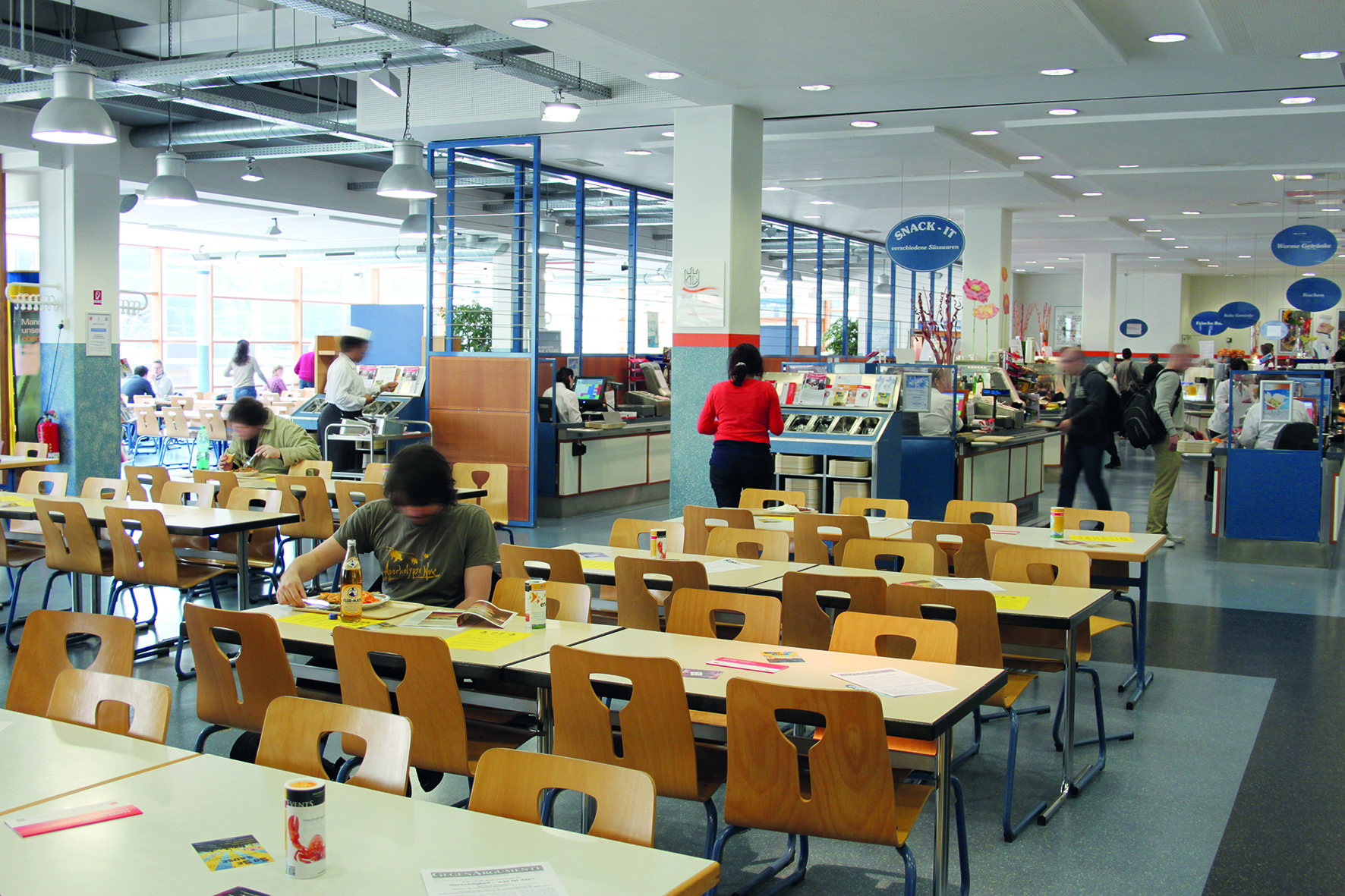 MensaCampus_Gastraum, Foto: Studierendenwerk Hamburg
